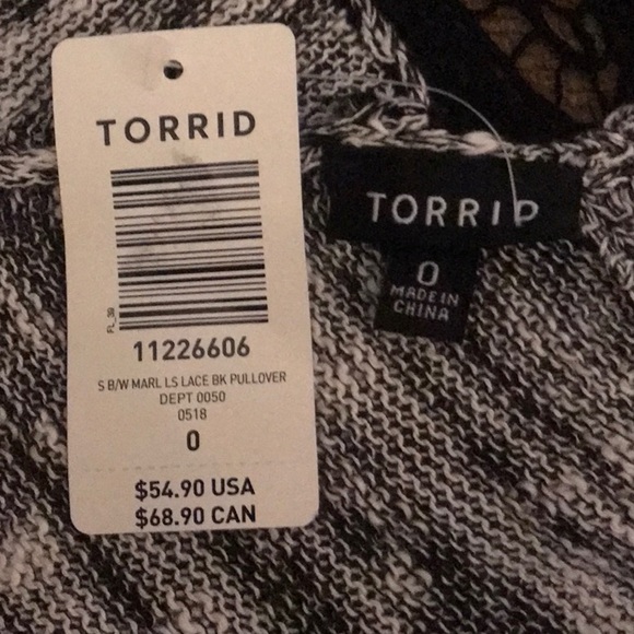 New Torrid Lightweight Sweater Pullover - Picture 5 of 5